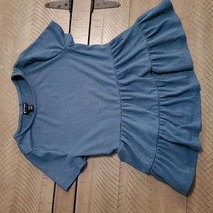 🦋5/$15 Girls Peplum Top S(6/6x)